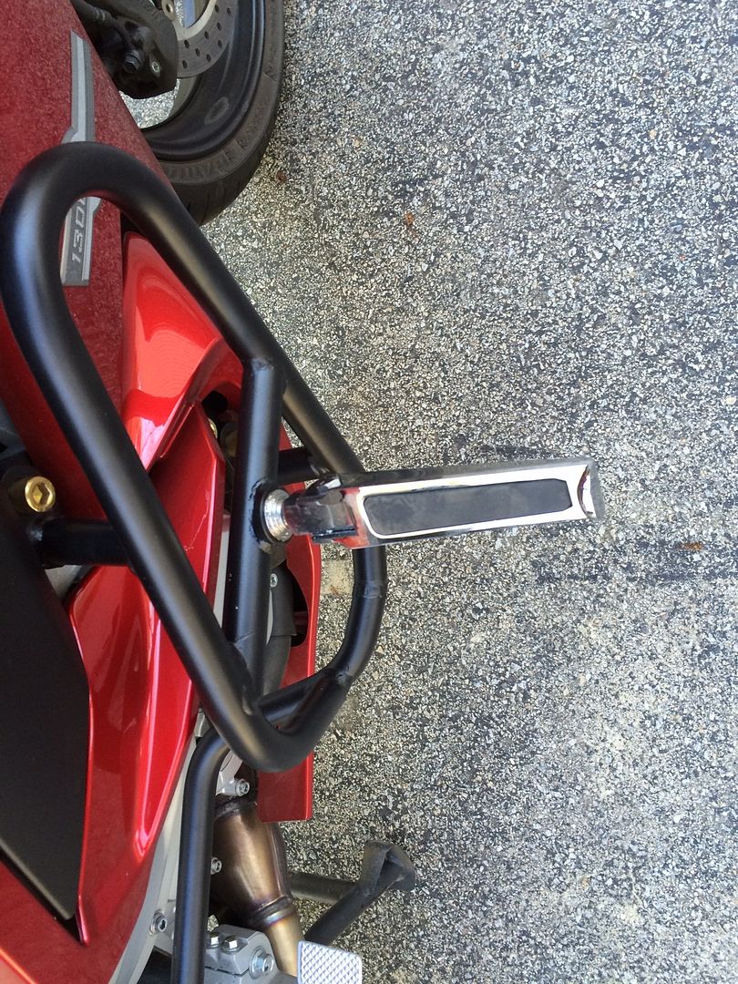 Highway Pegs for TRex Engine Guards Parts and Accessories FJRForum